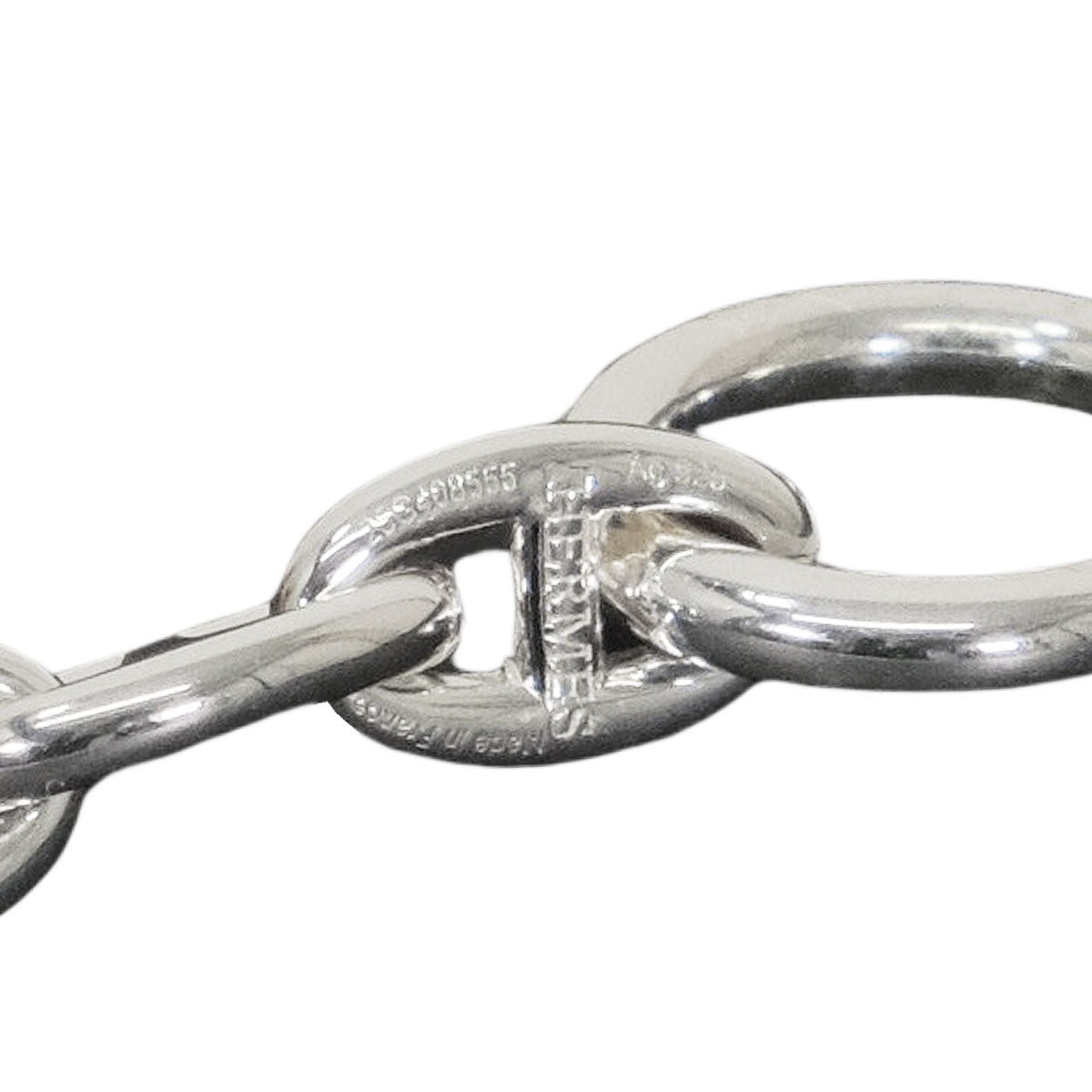 HERMES bracelet Chaine D'ancre TPM 30 Links Silver925 (SV925 Ag925)[EXCELLENT][Authentic]