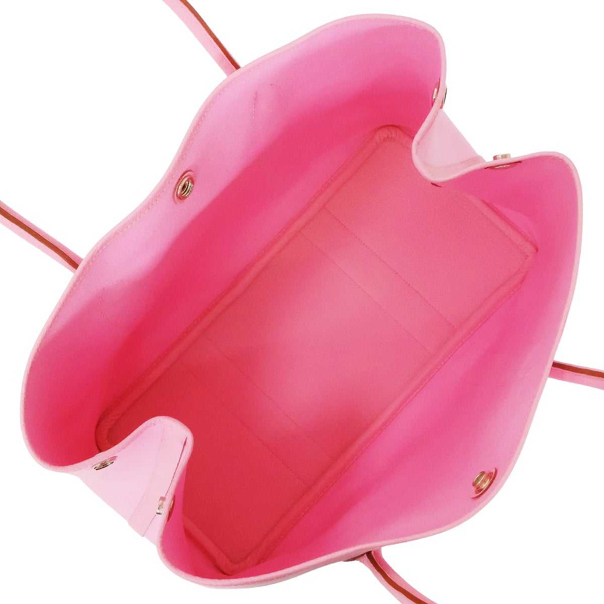 HERMES tote bag Garden Party 36 PM Pink Toile officier/Buffle Skipper Silver HW Stamp □N[ALMOST NEW][Authentic]