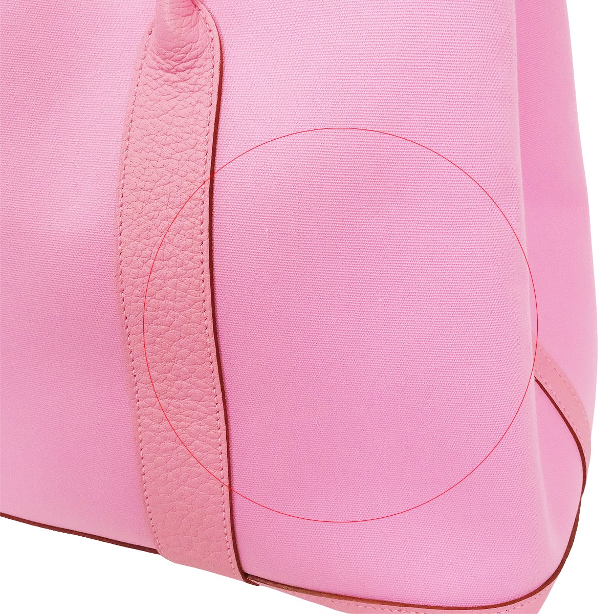 HERMES tote bag Garden Party 36 PM Pink Toile officier/Buffle Skipper Silver HW Stamp □N[ALMOST NEW][Authentic]