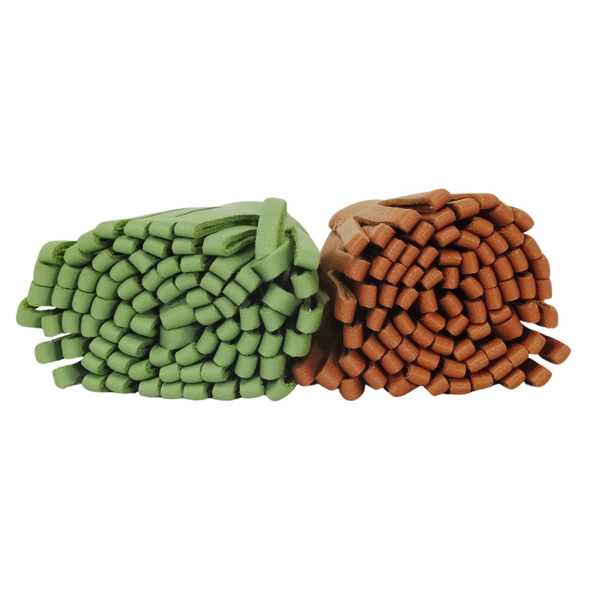 HERMES key ring Carmen Unodos Gold/Vert criquet Agneau Milo Silver HW[EXCELLENT][Authentic]