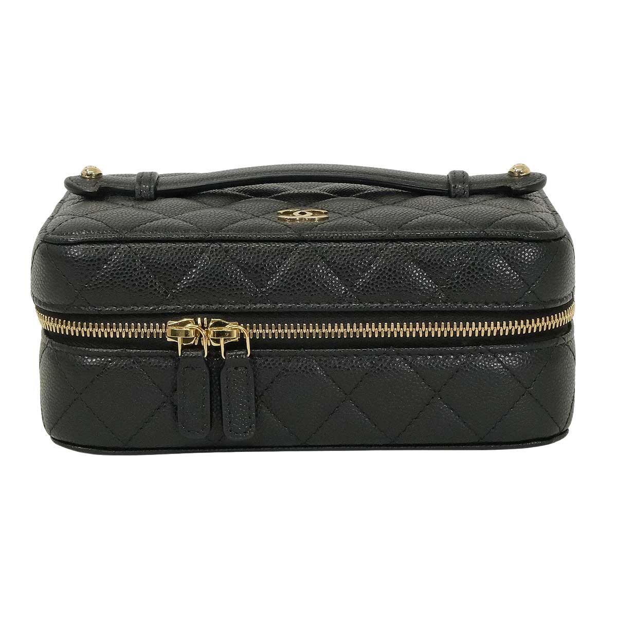 2025AW CHANEL Accessory Pouch Jewelry Box Vanity Case Matelasse