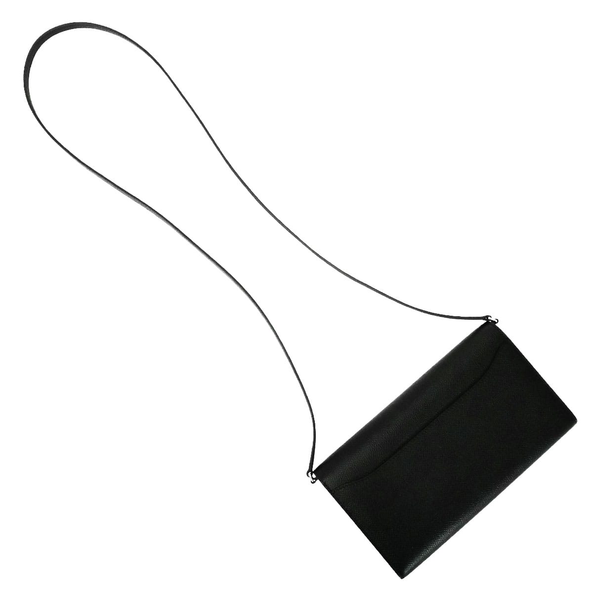 HERMES long wallet Constance Long wallet To Go Noir (Black) Veau Epsom Silver HW Stamp U[ALMOST NEW][Authentic]