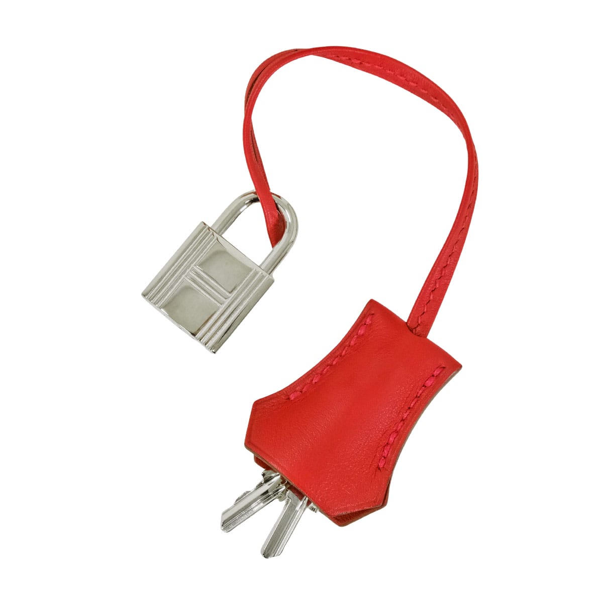 [Pre-loved] HERMES Handbag Birkin25 Vermillon Veau Swift Silver HW Stamp □R[USED SA][Authentic]