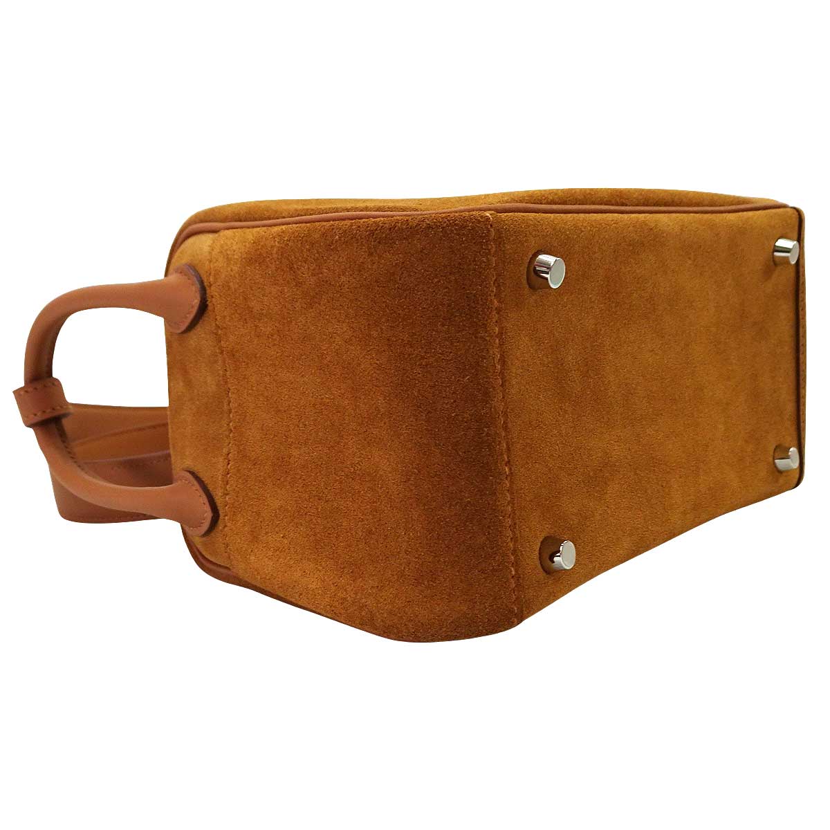 HERMES Shoulder bag Lindy mini 20chamois /Gold Grizzly/Veau Swift Silver HW Stamp K[BRAND NEW][Authentic]