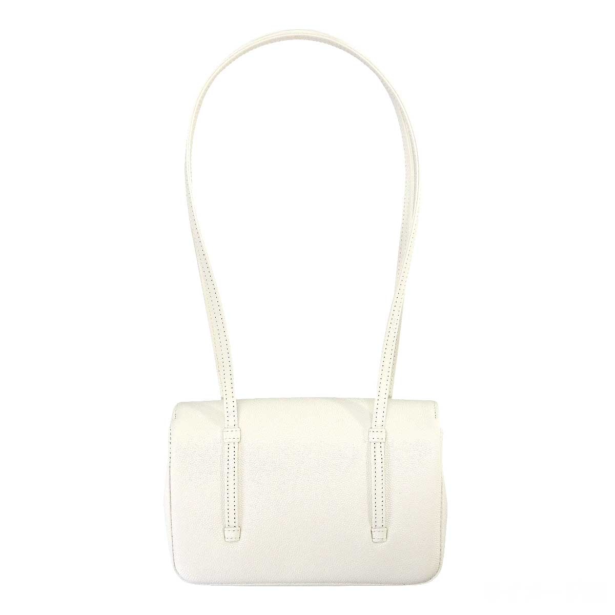 2026 S/S NEW CHANEL Shoulder bag Small Flap Bag COCO Mark Blanc (White)/Bordeaux Shiny Grained Calfskin Gold HW AS6130[BRAND NEW][Authentic]