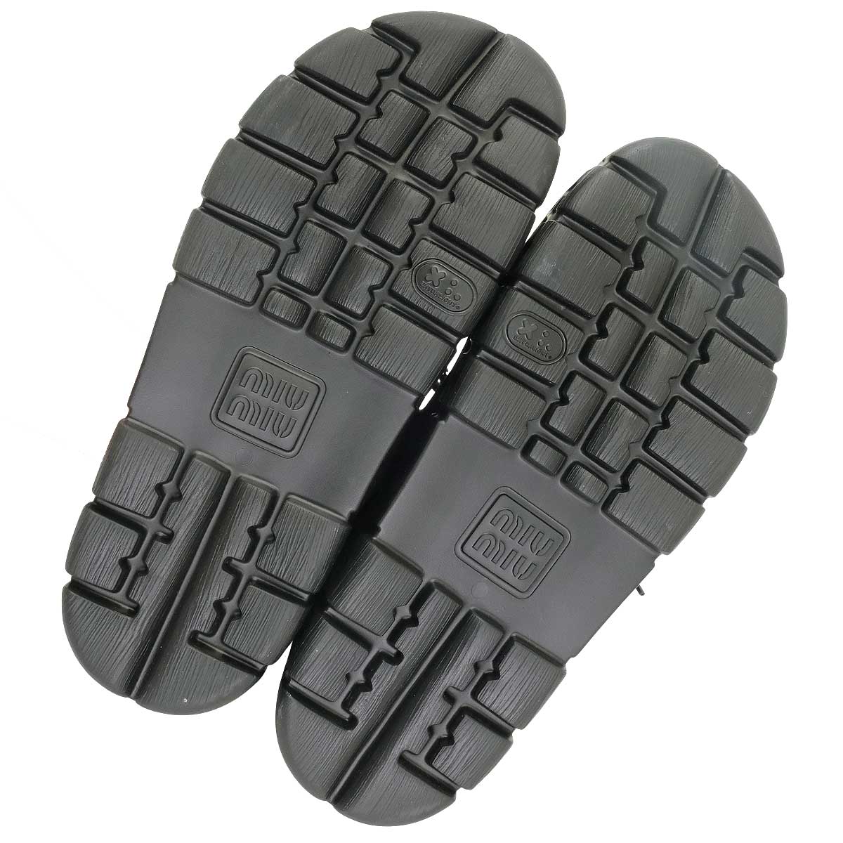 Miu Miu sandals Chunky Neoprene Noir (Black) #37.5 5X418E[BRAND NEW][Authentic]