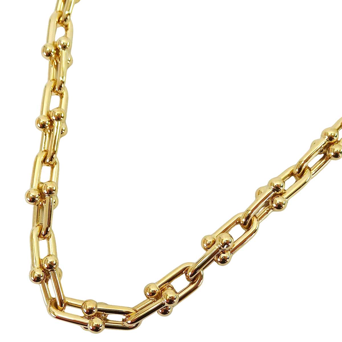TIFFANY&Co. necklace HardWear Medium Link Gold K18YG 70751119[BRAND NEW][Authentic]