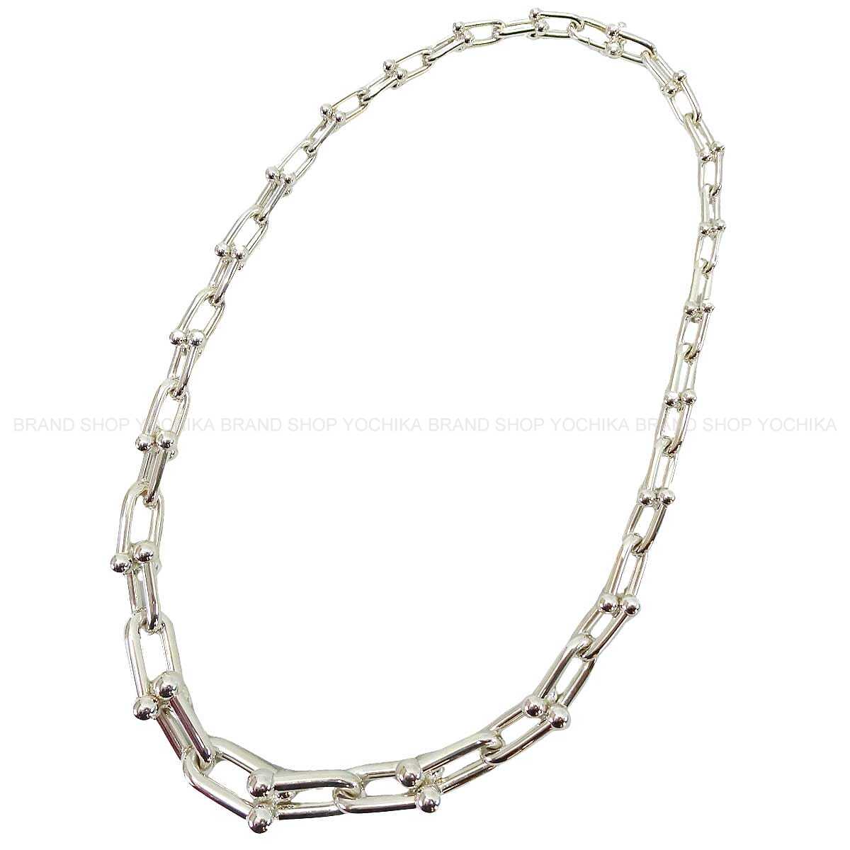 TIFFANY&Co. necklace HardWear Graduated Link Silver Sterling Silver 60153092[EXCELLENT][Authentic]