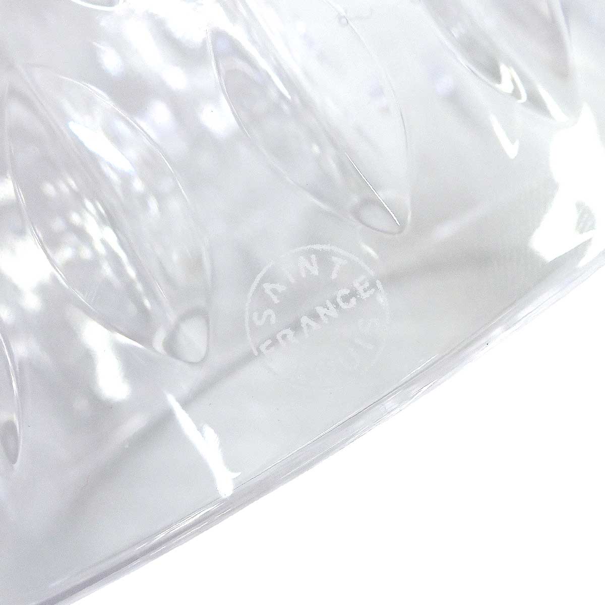 Saint Louis Interior Folia Candle HolderBrown Crystal 15063700[BRAND NEW][Authentic]