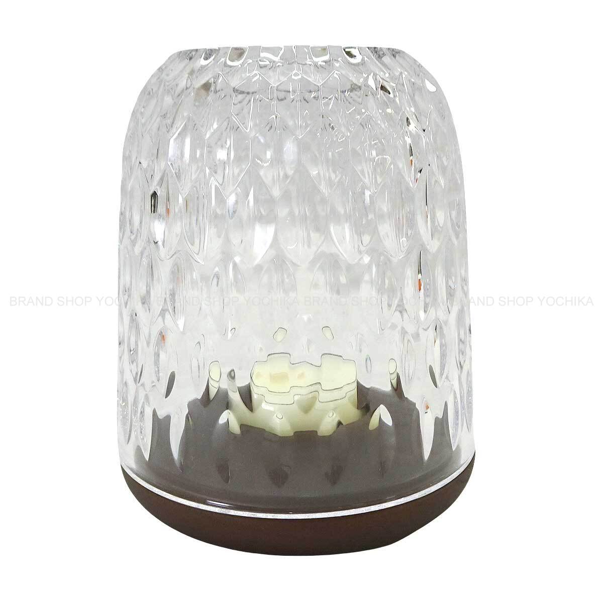 Saint Louis Interior Folia Candle HolderBrown Crystal 15063700[BRAND NEW][Authentic]