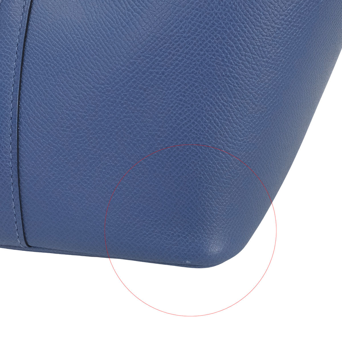 [Pre-loved] HERMES Handbag Picotin Lock 22 MM Tressage de Cuir Bleu Brighton/Capucine/Bleu Saphir Veau Epsom Silver HW Stamp C[LIKE NEW][Authentic]