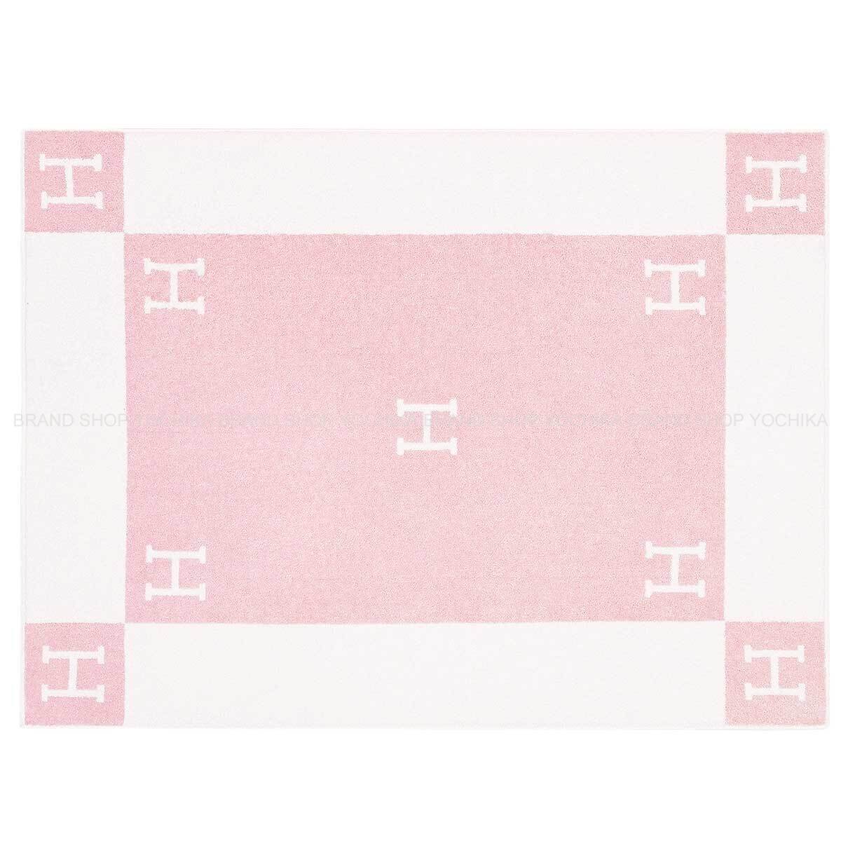HERMES towel Avalon Bath Towel Rose/Lilac Cotton100%[EXCELLENT][Authentic]