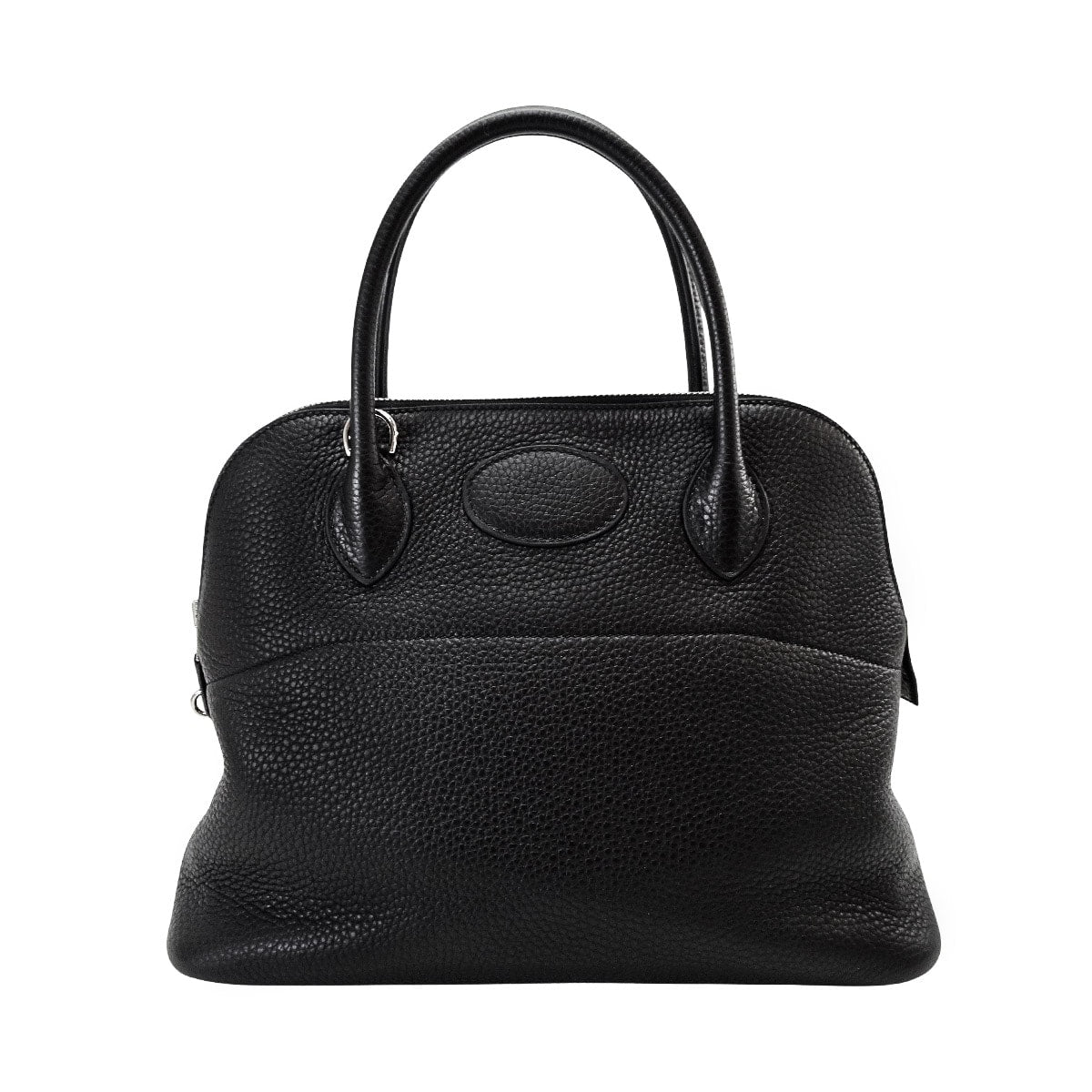 [Pre-loved] HERMES Shoulder bag Bolide31 Noir (Black) Taurillon Clemence Silver HW Stamp Y[LIKE NEW][Authentic]