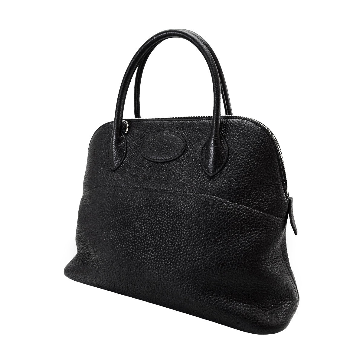 [Pre-loved] HERMES Shoulder bag Bolide31 Noir (Black) Taurillon Clemence Silver HW Stamp Y[LIKE NEW][Authentic]