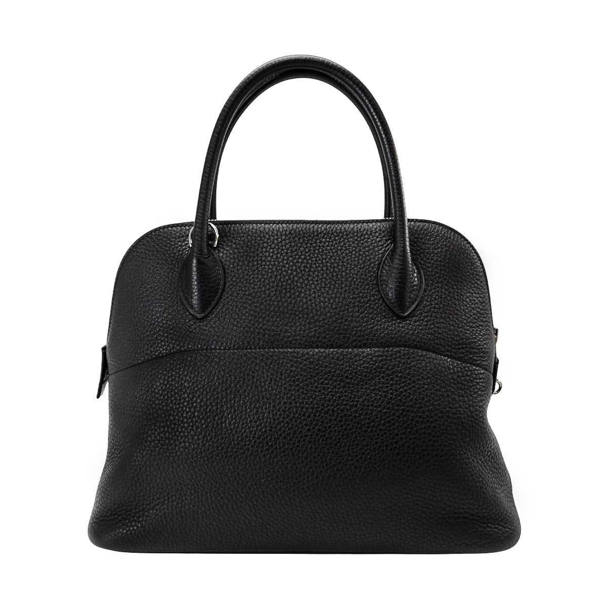 [Pre-loved] HERMES Shoulder bag Bolide31 Noir (Black) Taurillon Clemence Silver HW Stamp Y[LIKE NEW][Authentic]