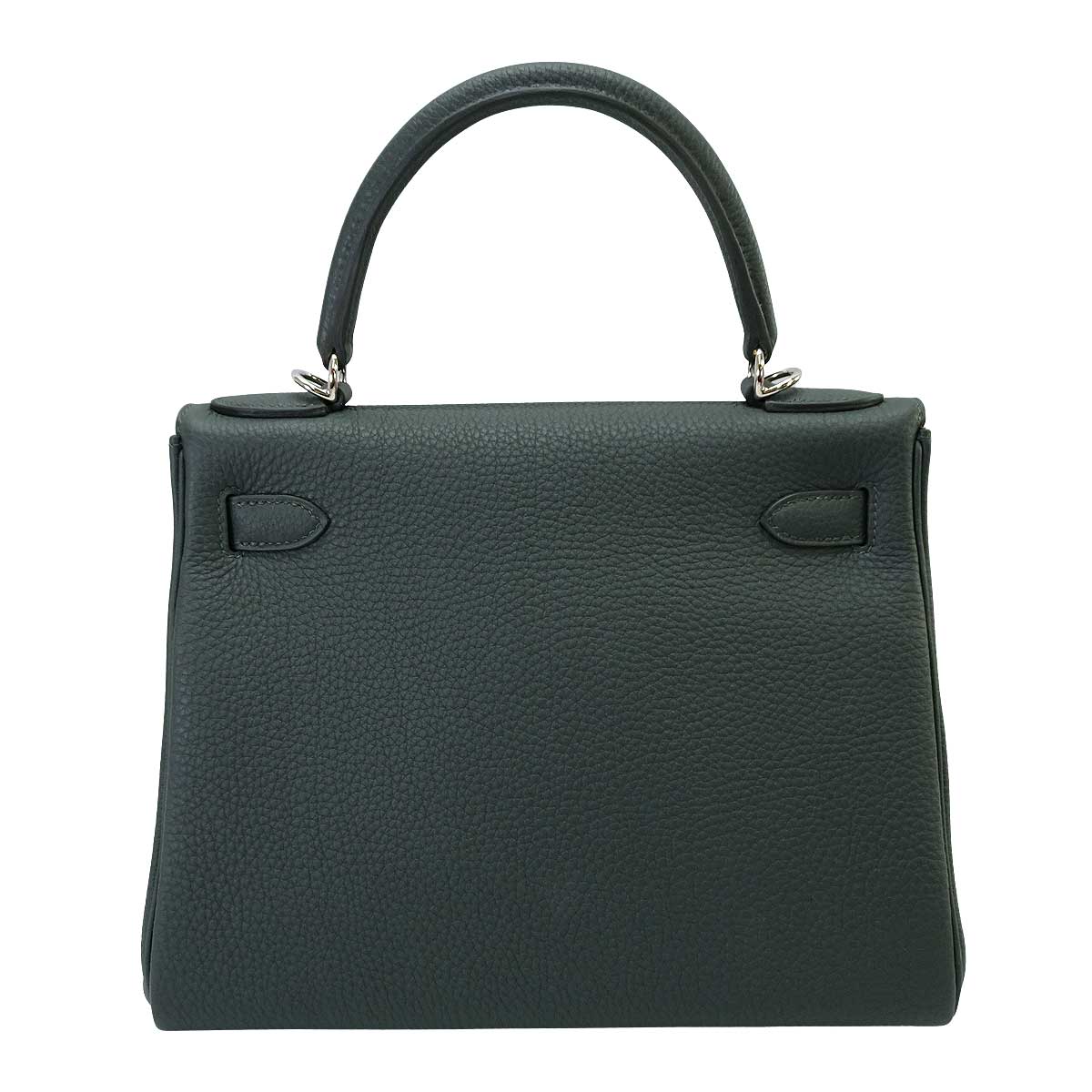 HERMES Shoulder bag Kelly28 Retourne Vert Mangrove Veau Togo Silver HW Stamp K[BRAND NEW][Authentic]