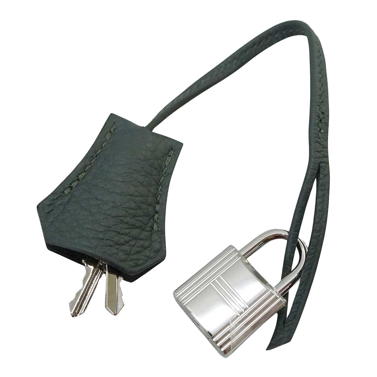 HERMES Shoulder bag Kelly28 Retourne Vert Mangrove Veau Togo Silver HW Stamp K[BRAND NEW][Authentic]
