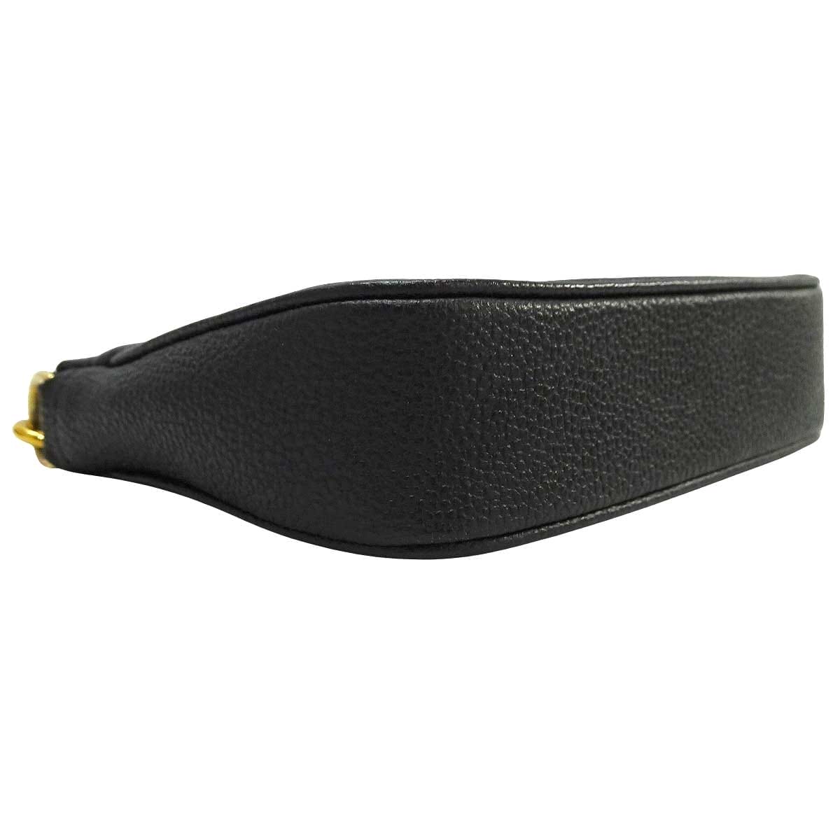 LOUIS VUITTON Pouch Mini Pochette Accessoires Noir (Black)/Beige Monogram Empreinte Gold HW M80732[EXCELLENT][Authentic]