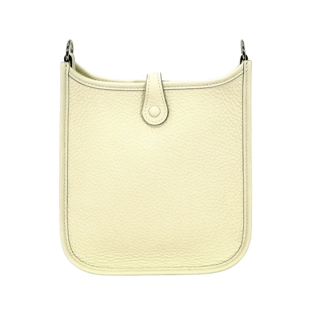 HERMES Shoulder bag Evelyne 16 TPM Cream Taurillon Clemence Silver HW Stamp K[BRAND NEW][Authentic]