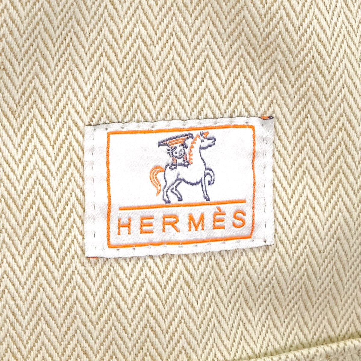HERMES Handbag Bride a Brac GM CabrioleBleu Nattier Toile H Silver HW[BRAND NEW][Authentic]