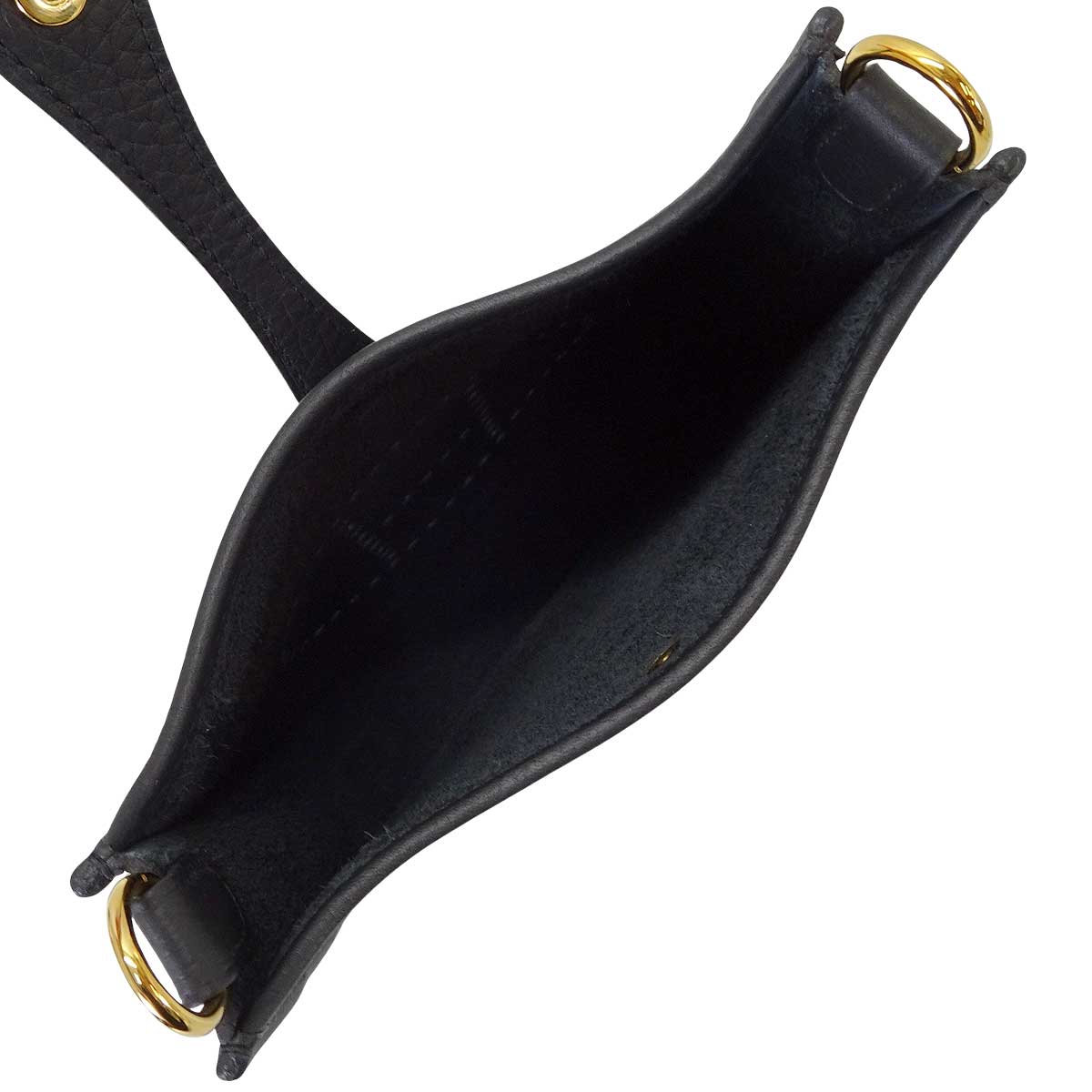 HERMES Shoulder bag Evelyne 16 TPM Noir (Black) Taurillon Clemence Gold HW Stamp K[BRAND NEW][Authentic]
