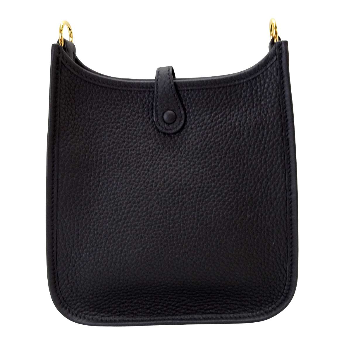HERMES Shoulder bag Evelyne 16 TPM Noir (Black) Taurillon Clemence Gold HW Stamp K[BRAND NEW][Authentic]