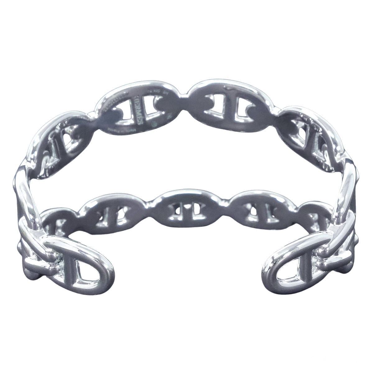 HERMES bangle Chaine D'ancre Enchainee W #SH Silver Silver925 (SV925 Ag925)[BRAND NEW][Authentic]