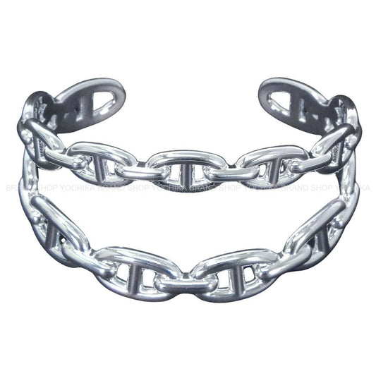 HERMES bangle Chaine D'ancre Enchainee W #SH Silver Silver925 (SV925 Ag925)[BRAND NEW][Authentic]