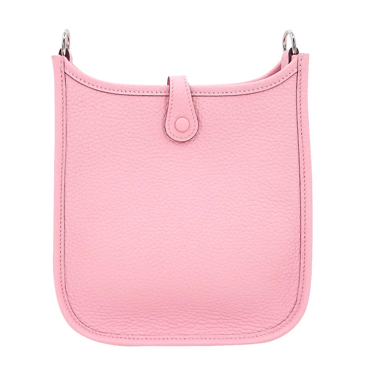 HERMES Shoulder bag Evelyne 16 TPM Rose Sakura Taurillon Clemence Silver HW Stamp K[EXCELLENT][Authentic]