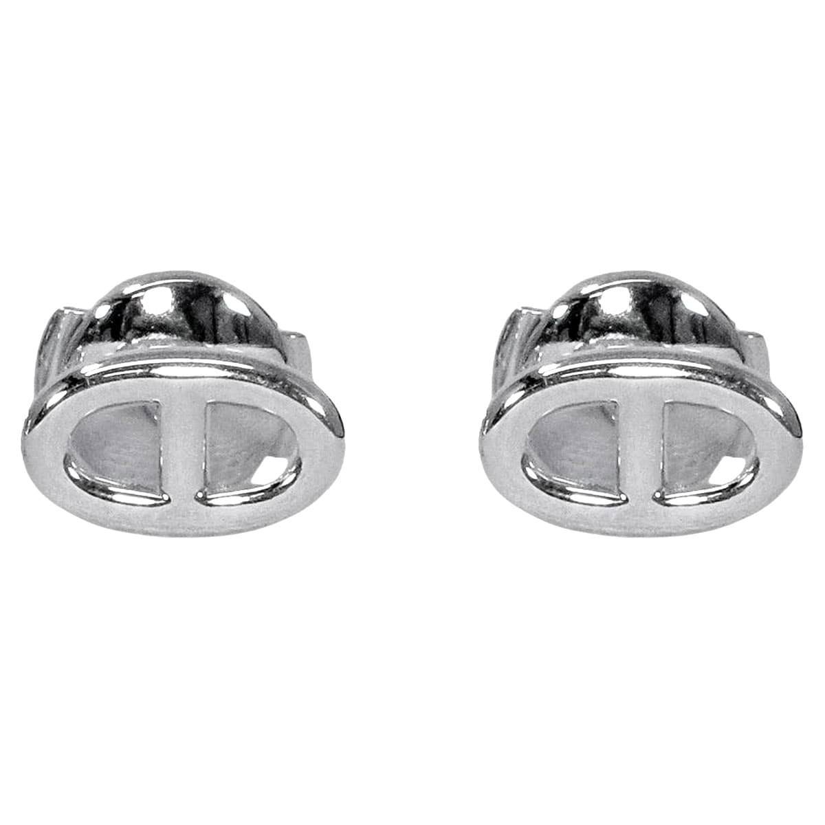 HERMES pierced earring Chaine d’Ancre Farandole TPM Silver Silver925 (SV925 Ag925)[BRAND NEW][Authentic]