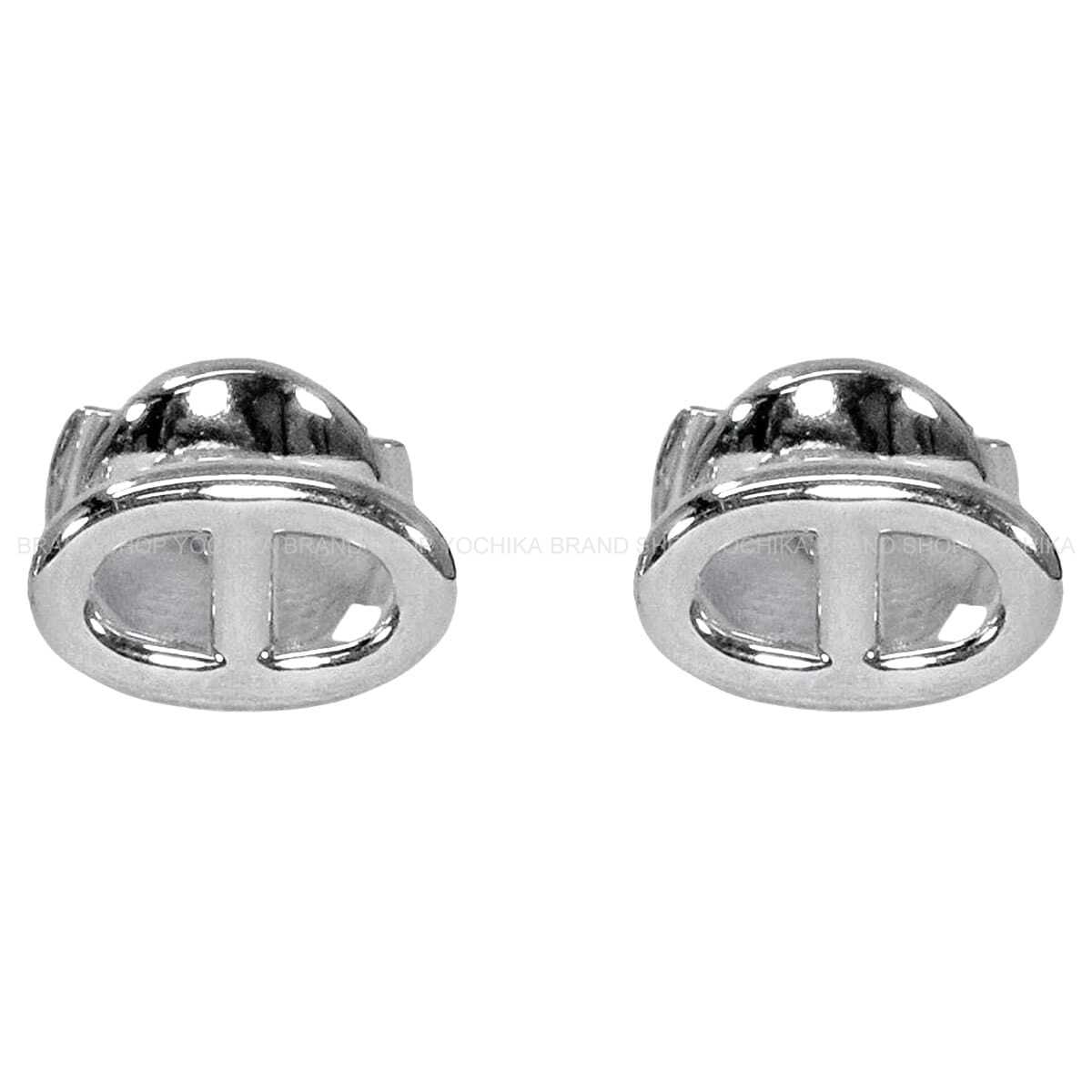 HERMES pierced earring Chaine d’Ancre Farandole TPM Silver Silver925 (SV925 Ag925)[BRAND NEW][Authentic]