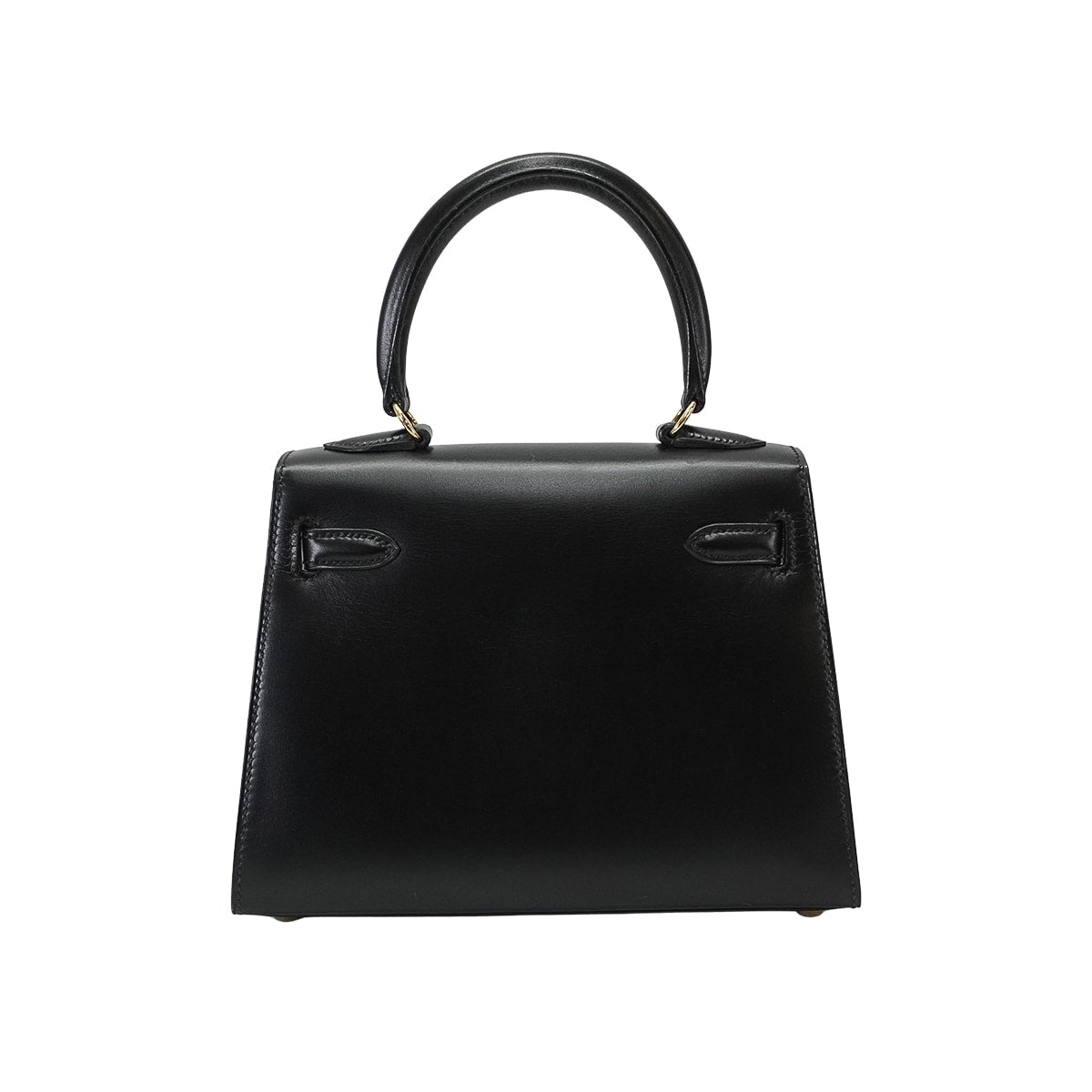 [Pre-loved] HERMES Shoulder bag Kelly Mini Sellier Noir (Black) Box Calf Gold HW Stamp 〇W[LIKE NEW][Authentic]