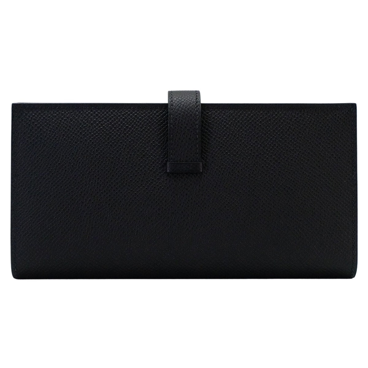 HERMES long wallet Bearn Soufflet Noir (Black) Veau Epsom Gold HW Stamp K[BRAND NEW][Authentic]