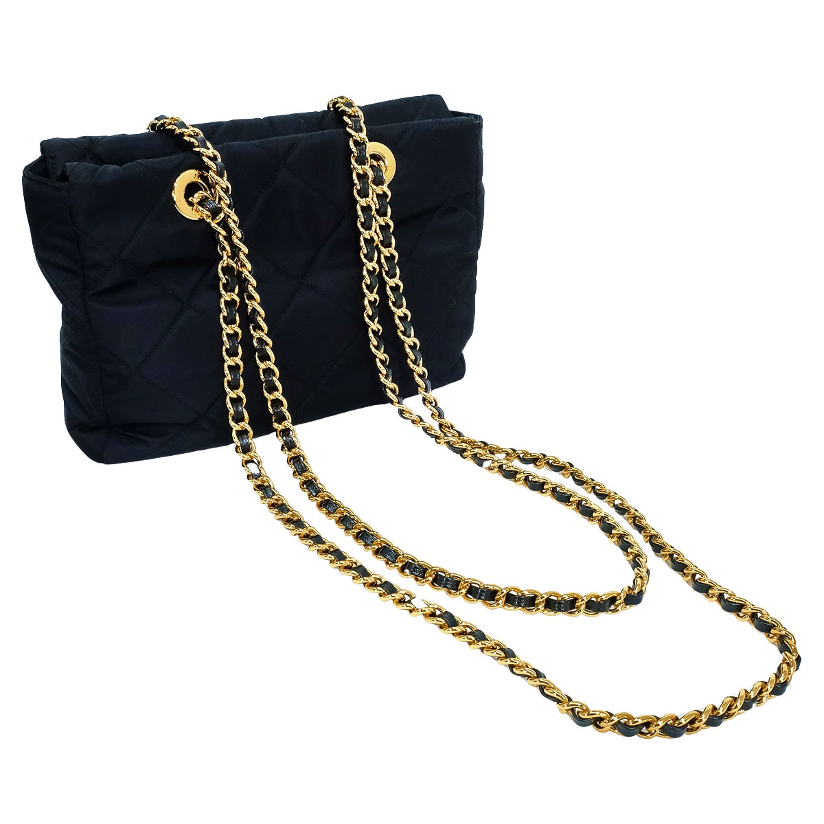 [Pre-loved] PRADA Shoulder bag Re-Edition 1995 Noir (Black) Nylon Gold HW 1BG468VCOO2AOS[LIKE NEW][Authentic]
