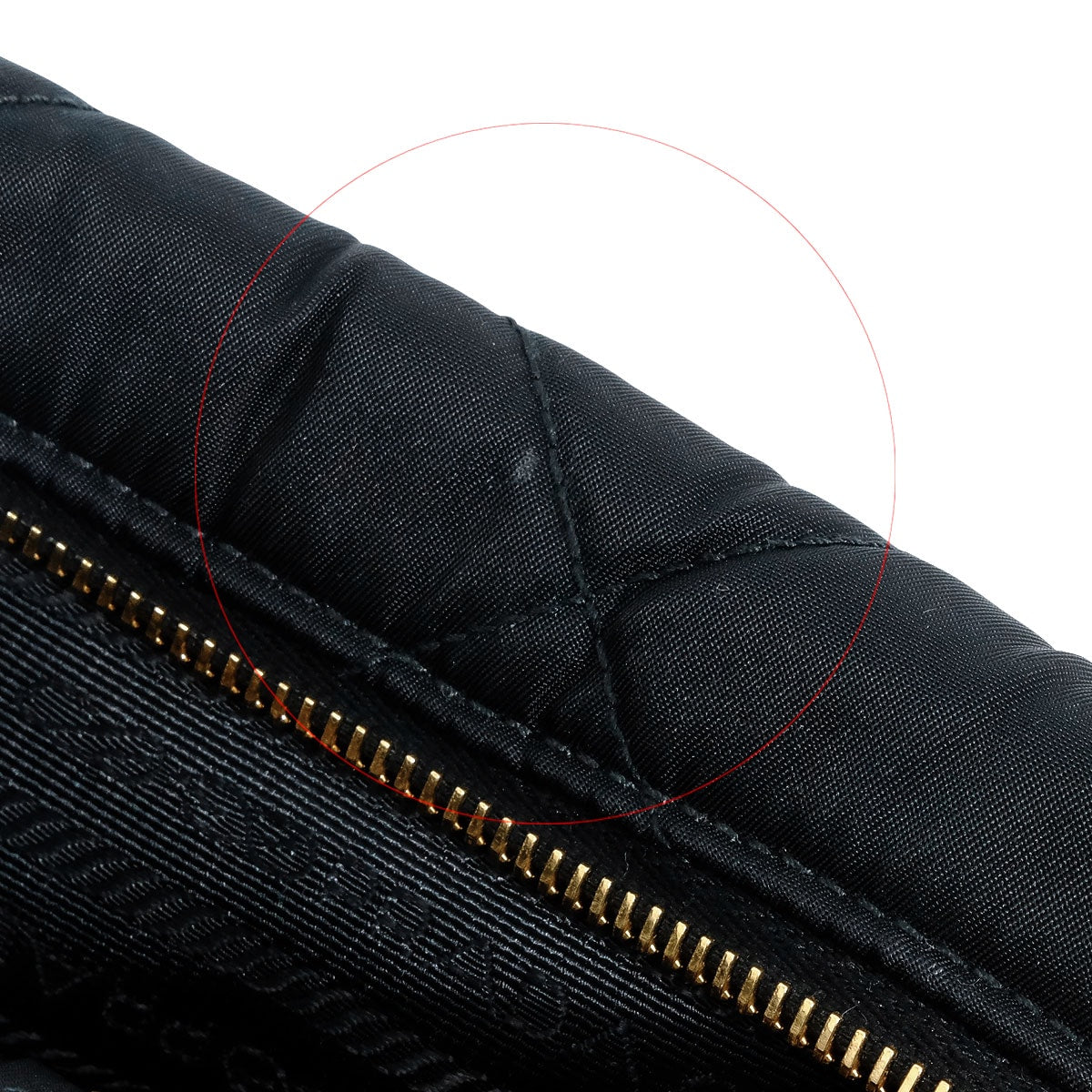 [Pre-loved] PRADA Shoulder bag Re-Edition 1995 Noir (Black) Nylon Gold HW 1BG468VCOO2AOS[LIKE NEW][Authentic]