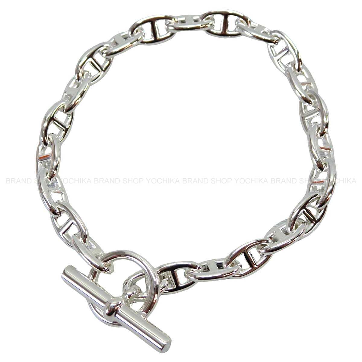 HERMES bracelet Chaine D'ancre TPM 22 Links Silver Silver925 (SV925 Ag925)[BRAND NEW][Authentic]