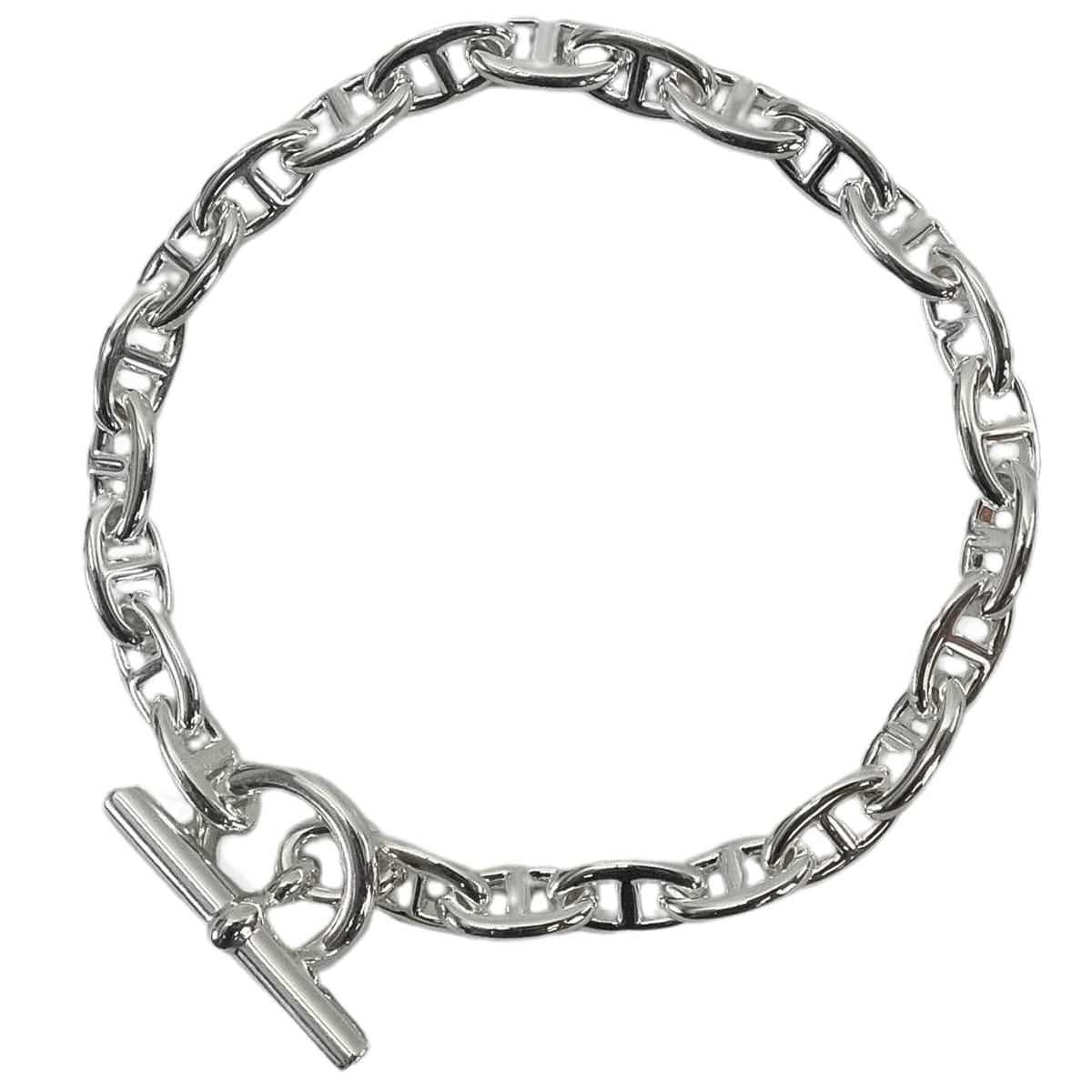 HERMES bracelet Chaine D'ancre TPM 24 Links Silver925 (SV925 Ag925)[EXCELLENT][Authentic]