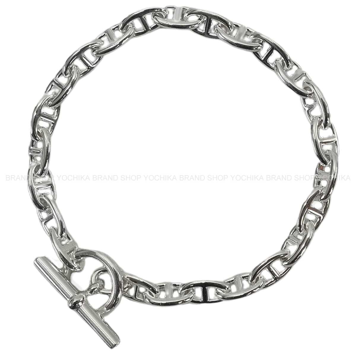 HERMES bracelet Chaine D'ancre TPM 24 Links Silver925 (SV925 Ag925)[EXCELLENT][Authentic]