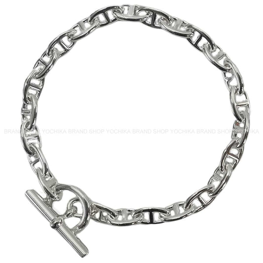 HERMES bracelet Chaine D'ancre TPM 24 Links Silver925 (SV925 Ag925)[EXCELLENT][Authentic]