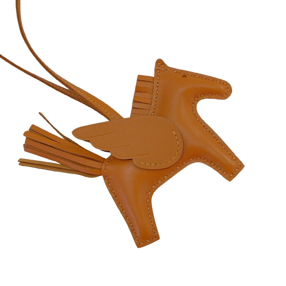 HERMES bag charm Rodeo Pegasus PM SO GOLD Gold Agneau Milo/Veau Swift Stamp G[BRAND NEW][Authentic]