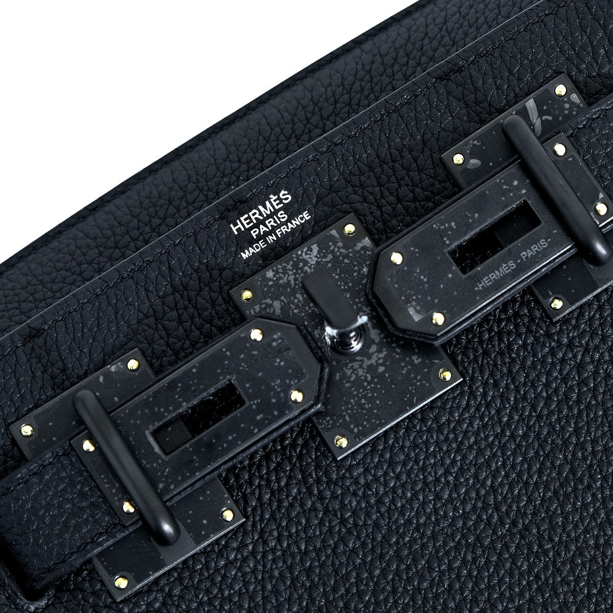 HERMES Shoulder bag Hac a Dos PM Monochrome So Black Noir (Black) Veau Togo Matte Black Hardware Stamp K[BRAND NEW][Authentic]