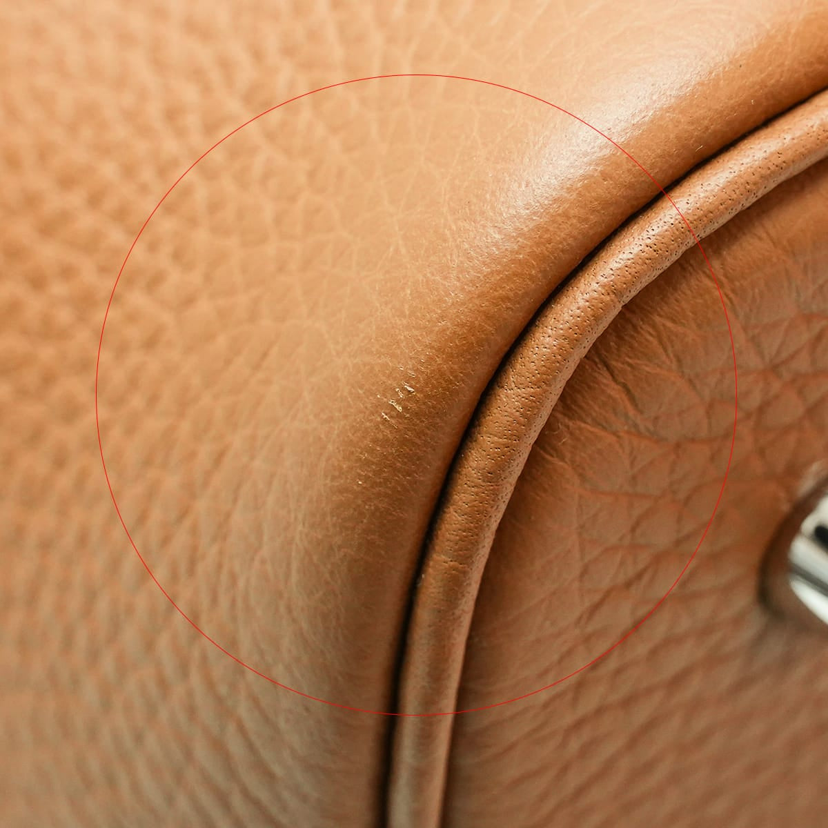 HERMES Handbag Picotin Lock 22 MM Gold Taurillon Clemence Silver HW Stamp G[ALMOST NEW][Authentic]