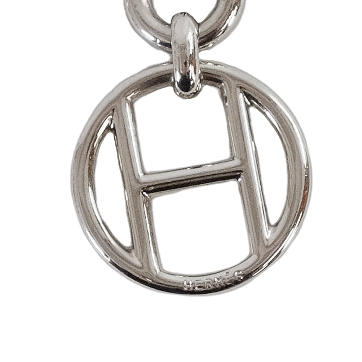 [Pre-loved] HERMES belt Chain Chaine Medor Studs Cadenas Chaine D'ancre Kelly Sellier Medor Silver Silver Plated Silver HW[LIKE NEW][Authentic]