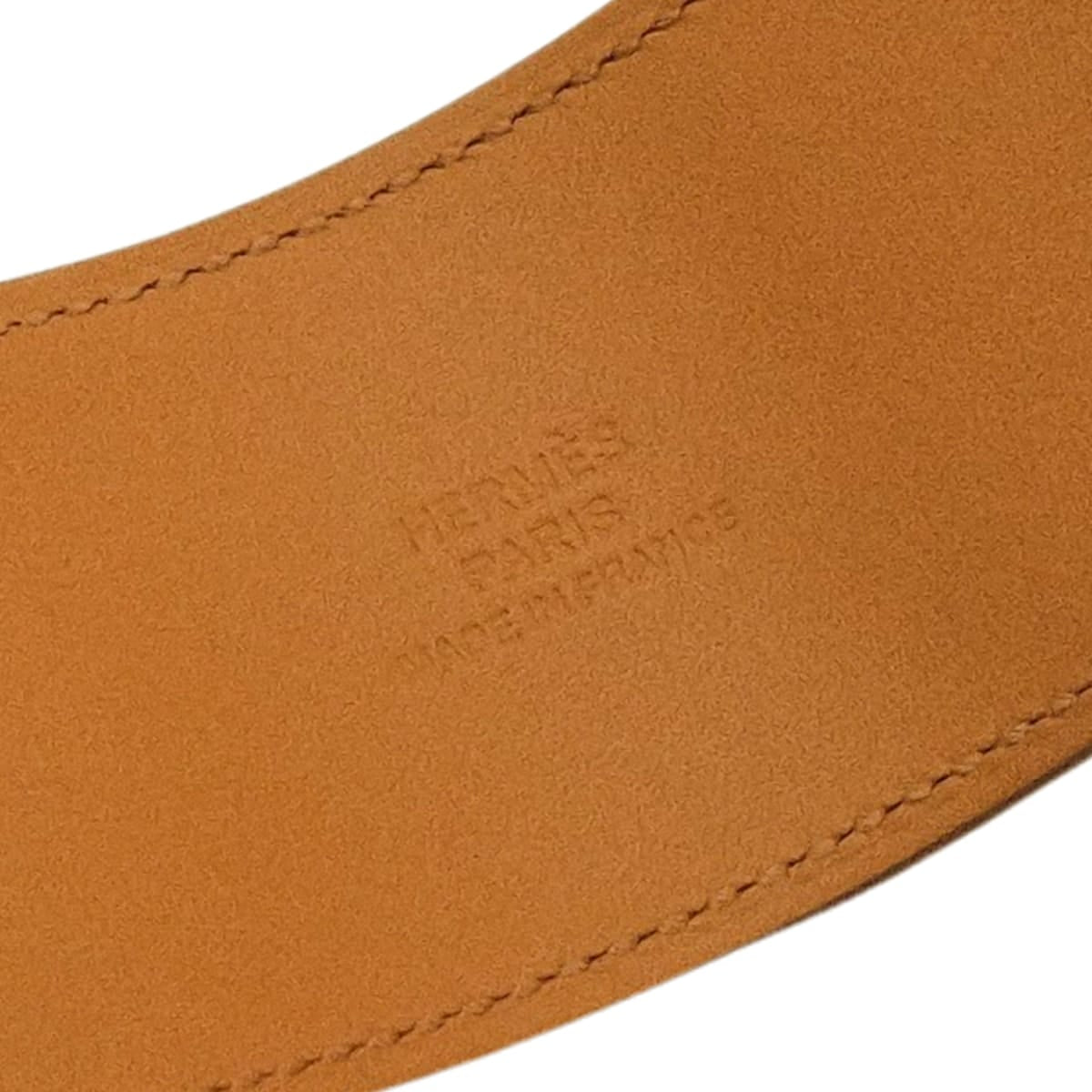 HERMES bracelet Collier de Chien #T2 Fauve Veau Barenia Gold HW Stamp K[BRAND NEW][Authentic]
