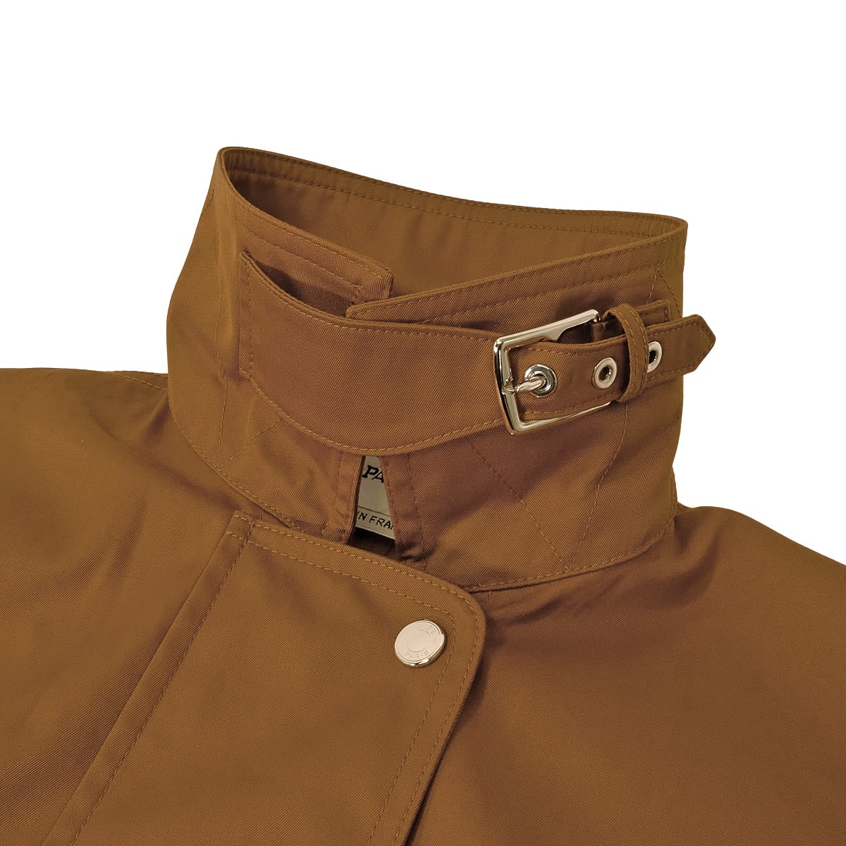 2026SS HERMES Poncho Cape coat with Sellier buttonsBrown Mahogany Cotton100% #34 H6E0162DK[EXCELLENT][Authentic]