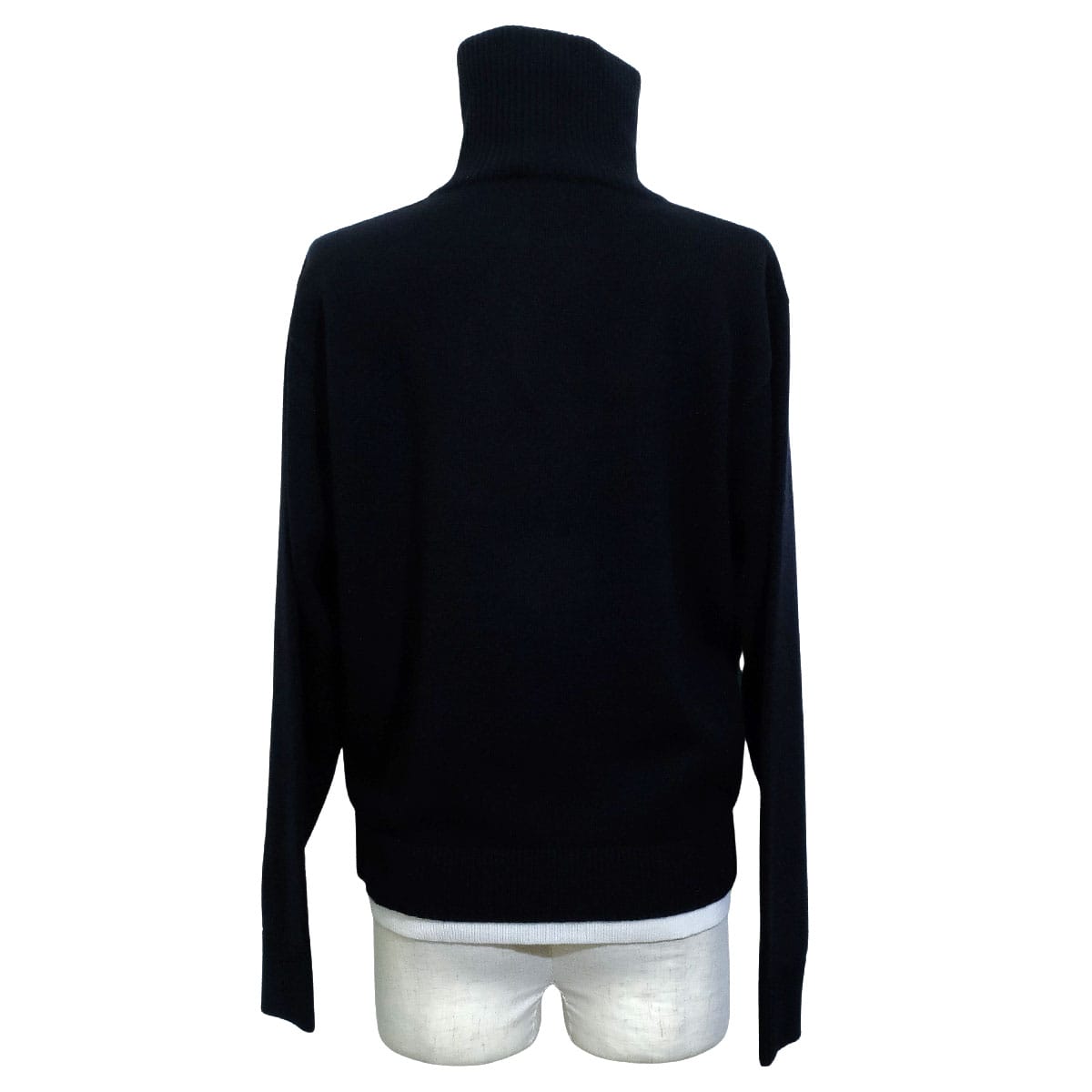 2026 Printemps CHANEL Knit 26P Pullover COCO Mark Noir (Black) Cashmere/Cotton #34 Silver HW P81341[BRAND NEW][Authentic]