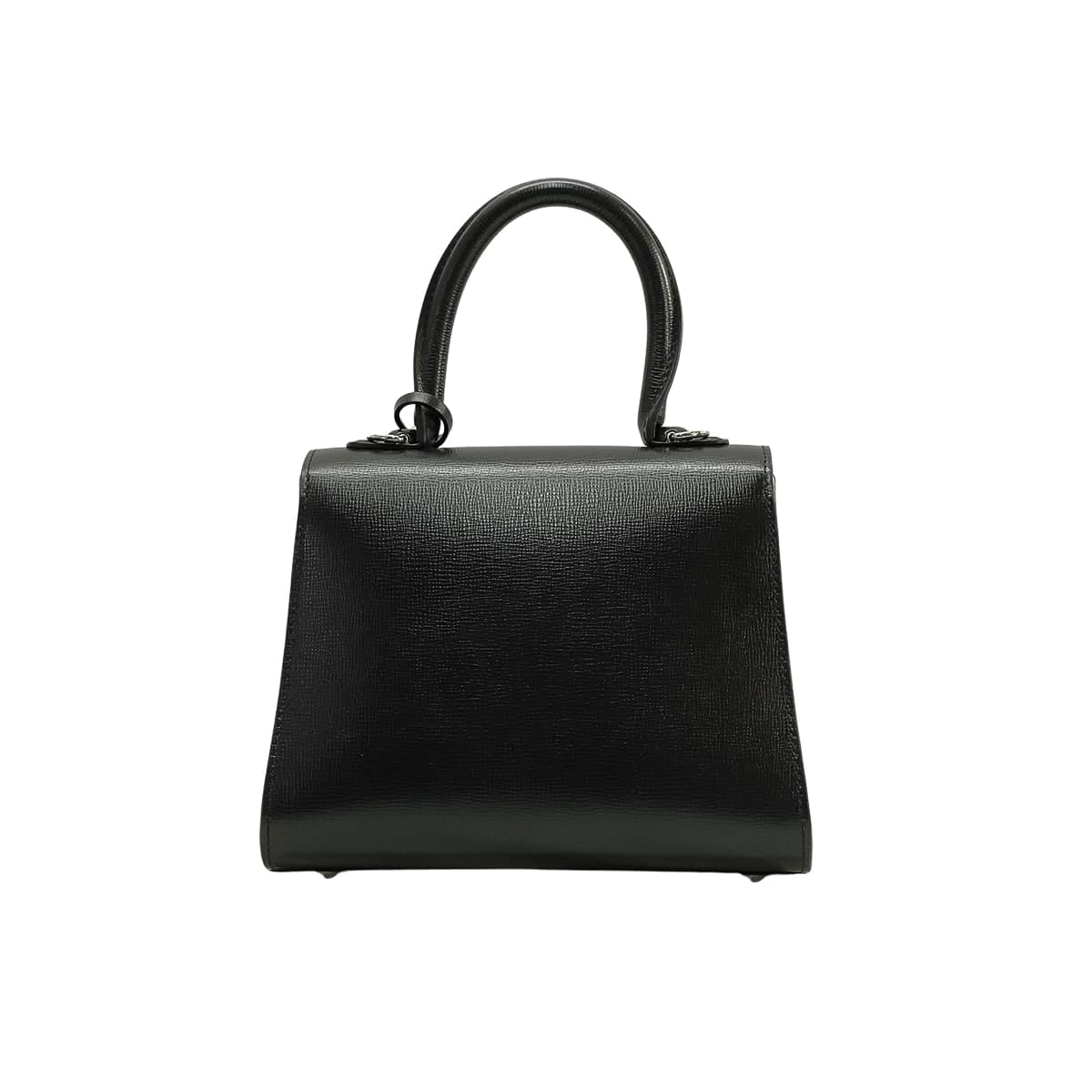 2024SS Delvaux Handbag Delvaux × Kasper Bosmans Brillant Mini Talisman Noir (Black) Opera Calf Silver HW AA0406BUA099ZPA[EXCELLENT][Authentic]