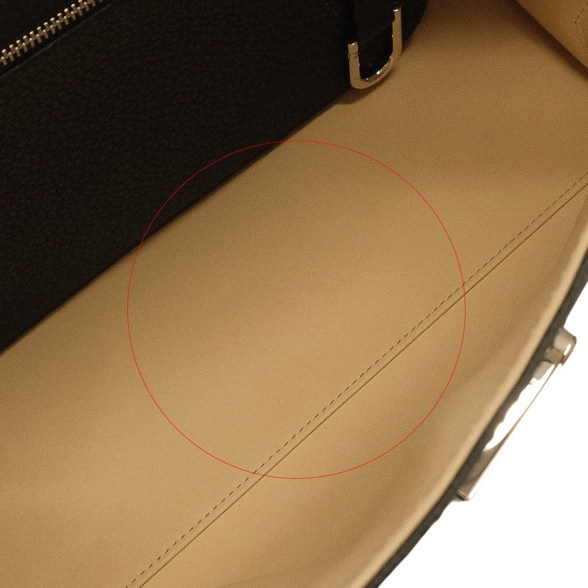 Delvaux Handbag Tempete L Noir (Black) Derby Grain Calf Leather Silver HW AA0723BNV099ZPA[EXCELLENT][Authentic]