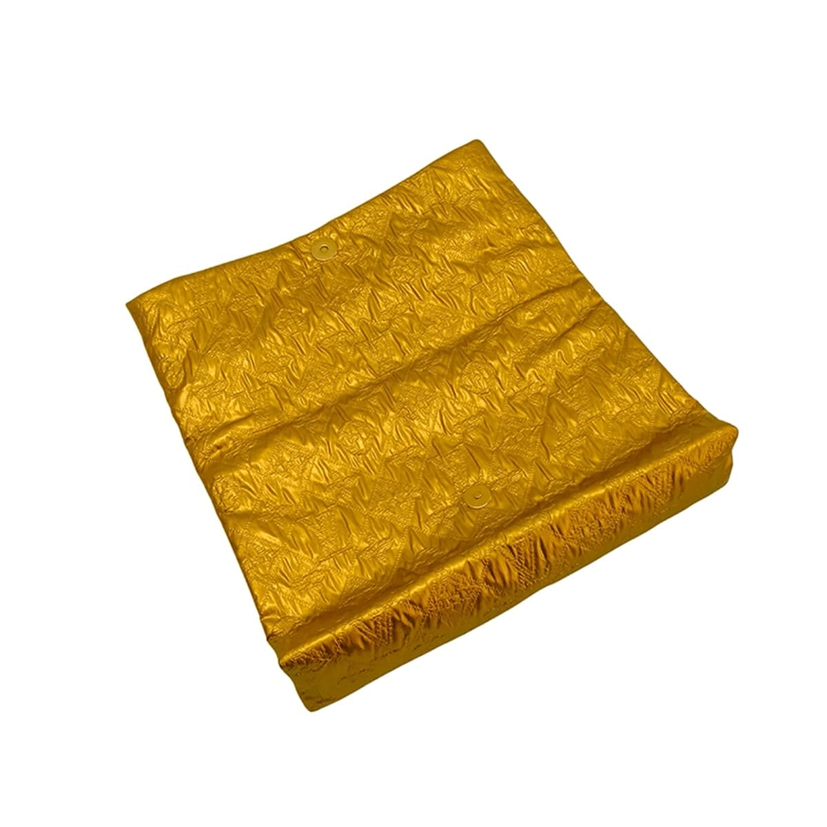 [Pre-loved] LOUIS VUITTON Clutch bag Lime light Gold Silk/Wool Gold HW[LIKE NEW][Authentic]