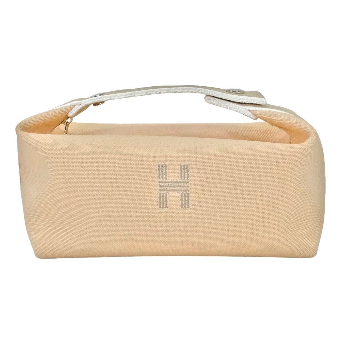 HERMES Handbag Bride a Brac PM Naturel Toile H Silver HW[BRAND NEW][Authentic]